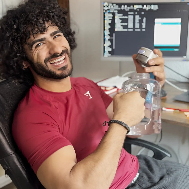 Fitness-Wasserstoffflasche